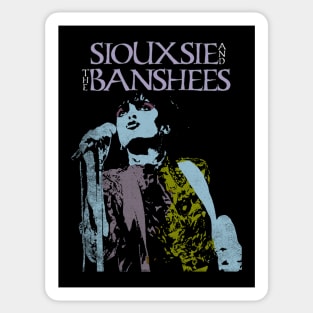 Siouxie and the Banshees Vintage Art Sticker